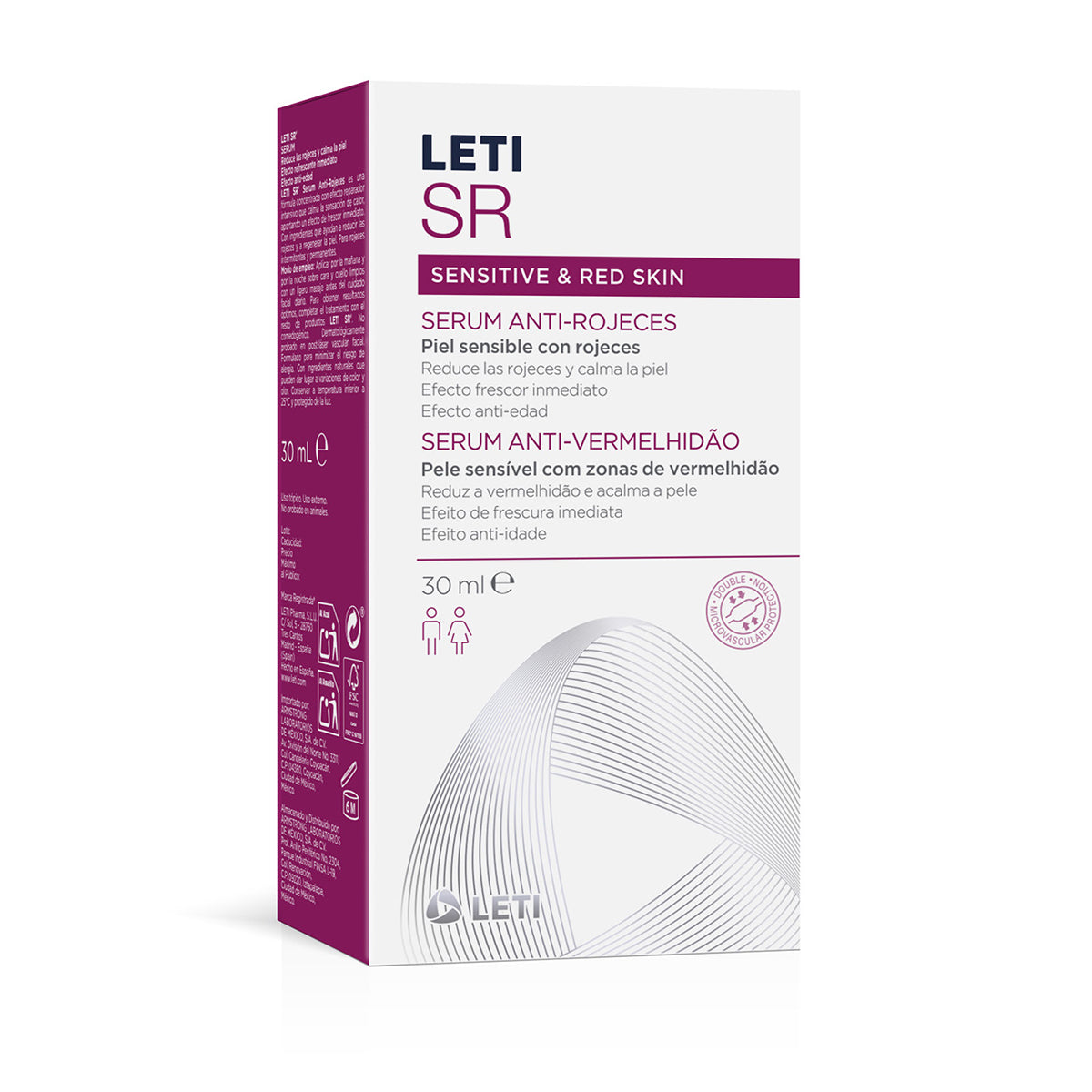 Leti SR Serum anti-rojeces 30ml.