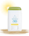 Envera Protector Solar en barra stick transparente FPS50+ UVA/UVB PA++++ 15 gr