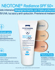 Isispharma Neotone Radiance FPS50+ Tono medio Anti manchas 30 ml