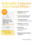 Envera Rellenable de Protector Solar Light 50ml.