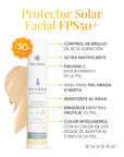 Envera Protector Solar - Oil Control / Piel grasa FPS50+ UVA/UVB PA++++ LIGHT 50ml.