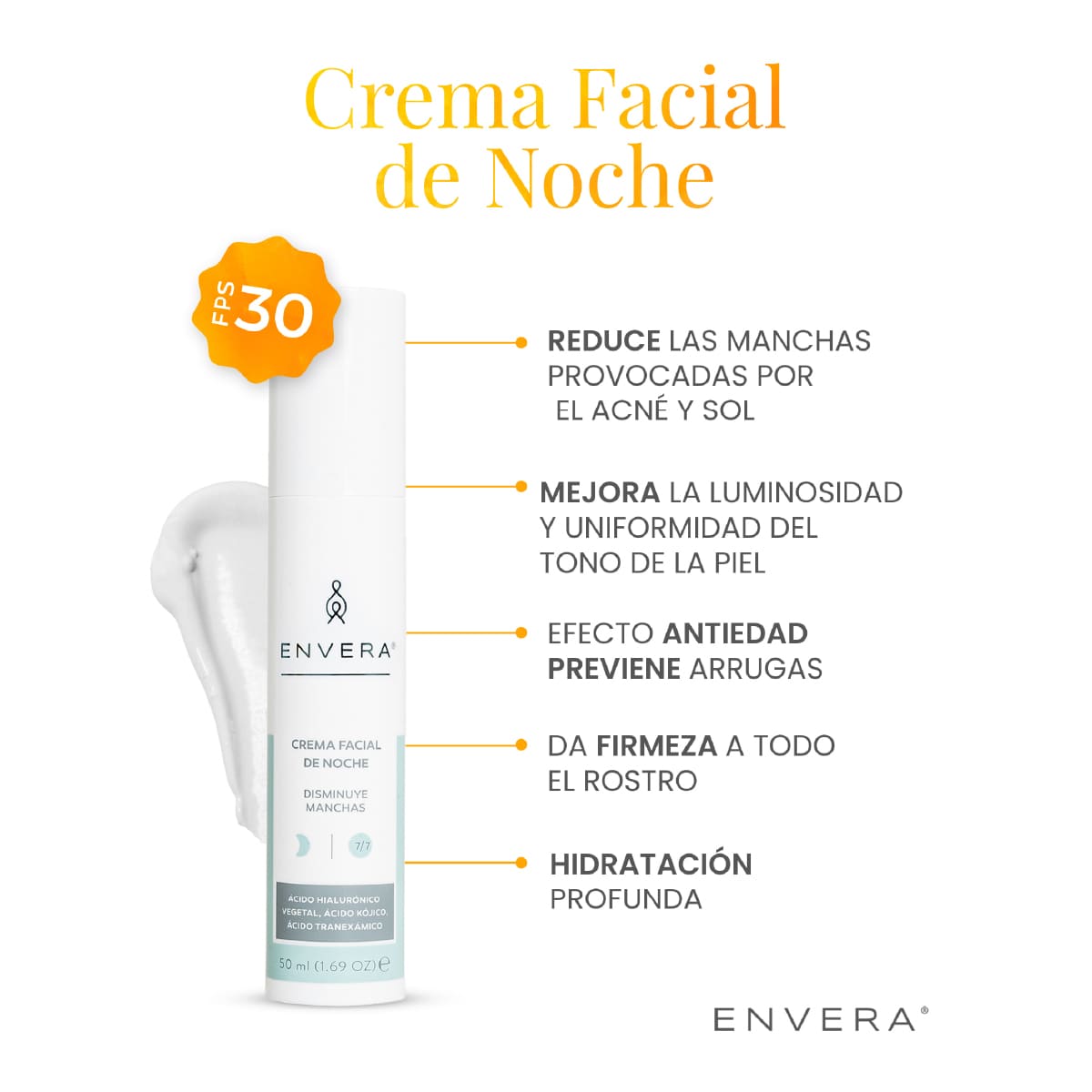 Envera Crema de Noche 50 ml