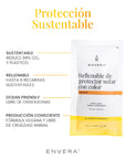 Envera Rellenable Protector Solar con Color Medium FPS50+ UVA/UVB PA++++ 50 ml