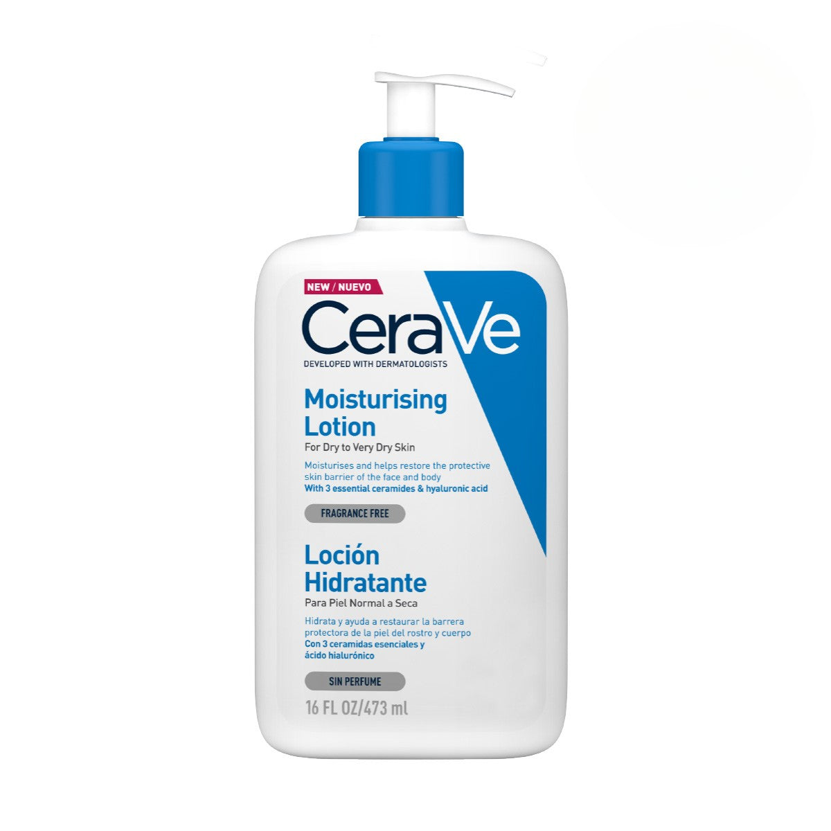 CeraVe Loción hidratante para piel seca 473 ml