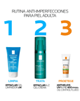 La Roche-Posay Kit Effaclar A.Z Gel Crema 40 Ml + Effaclar Gel Limpiador 50 Ml + Anthelios UVMune 400 FPS 50+ Oil Control 3 ML