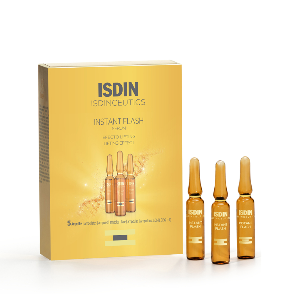 Isdin Isdinceutics Instant Flash Efecto lifting inmediato 5 amp x 2 ml