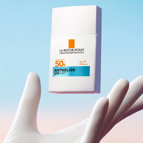 La Roche-Posay Protector Solar Anthelios UV Air FPS 50+ Fluido ligero invisible oil-free para piel sensible, mixta y grasa 40 ml