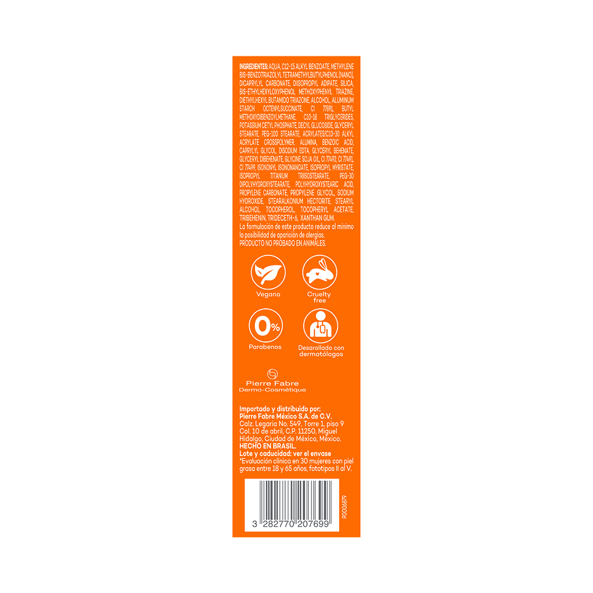Darrow Actine Colors Protector Solar FPS50+ para piel grasa tono Claro 40 gr