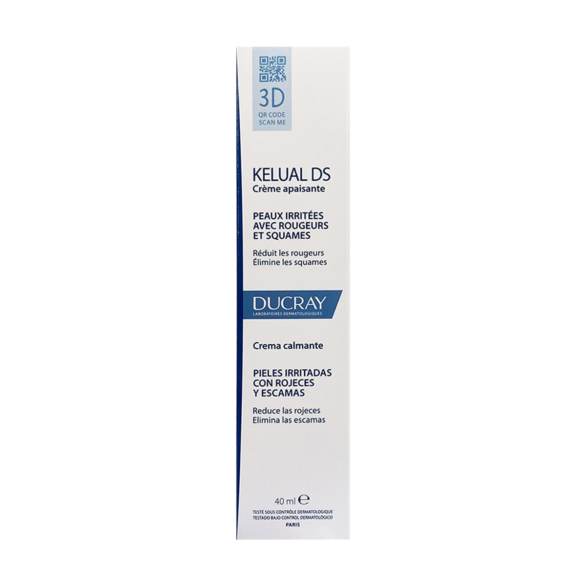 Ducray ds crema calmante antiescamas 40ml.