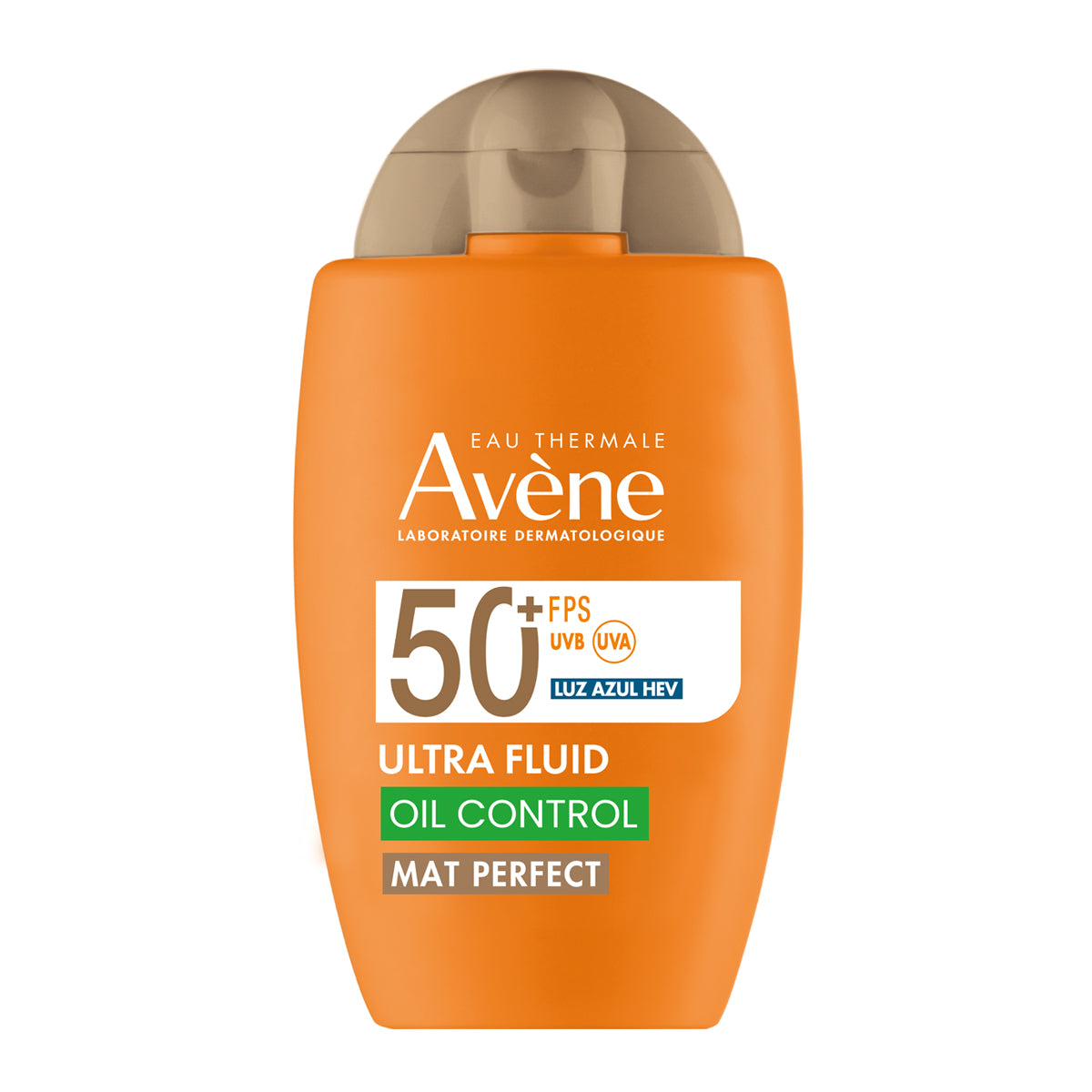 Avene Mat Perfect Ultra Fluido con color protector solar para piel mixta grasa y sensible FPS50+ 50 ml