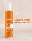 Avene Protector Solar Corporal FPS+50 en Spray 200ml