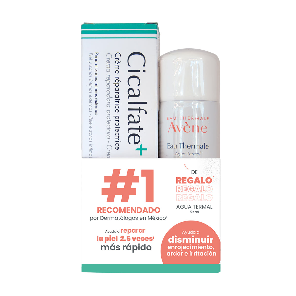 Avene Cicalfate crema, calma, protege y repara la piel irritada 100ml. –  Derma Express MX