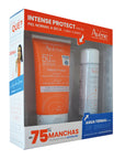 Avene kit protector solar intense protect fps50+ 150ml + Agua termal 50ml.