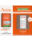 Avene Kit Protector Solar Ultra Fluid Ultra Mat 50ml + Sérum Hyaluron Activ B3 10ml.