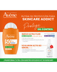 Avene Kit Protector Solar Ultra Fluid Ultra Mat 50ml + Sérum Hyaluron Activ B3 10ml.