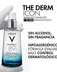 Vichy Mineral 89 Sérum concentrado fortificante e hidratante 50 ml
