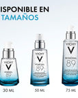 Vichy Mineral 89 Sérum concentrado fortificante e hidratante 50 ml