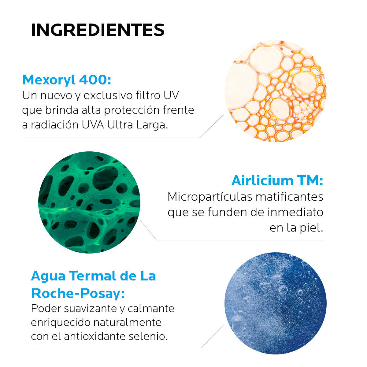 La Roche-Posay Anthelios Toque Seco Gel-crema FPS50+ Protector solar anti-brillo para piel mixta y grasa 50 ml