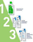 Cerave, Agua micelar limpiadora facial, 295ml