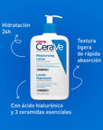 Cerave, Loción hidratante para piel seca, 473ml