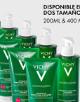 Vichy Normaderm phytosolution Gel limpiador para piel grasa con tendencia acneica 400 ml