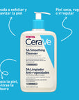 CeraVe SA Gel limpiador antirugosidades 473 ml