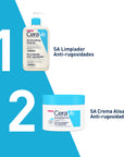 CeraVe SA Gel limpiador antirugosidades 473 ml