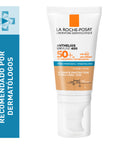 La Roche-Posay Crema Hidratante con color Anthelios UVMune 400 FPS 50+ Protector solar facial para piel sensible 50 ml