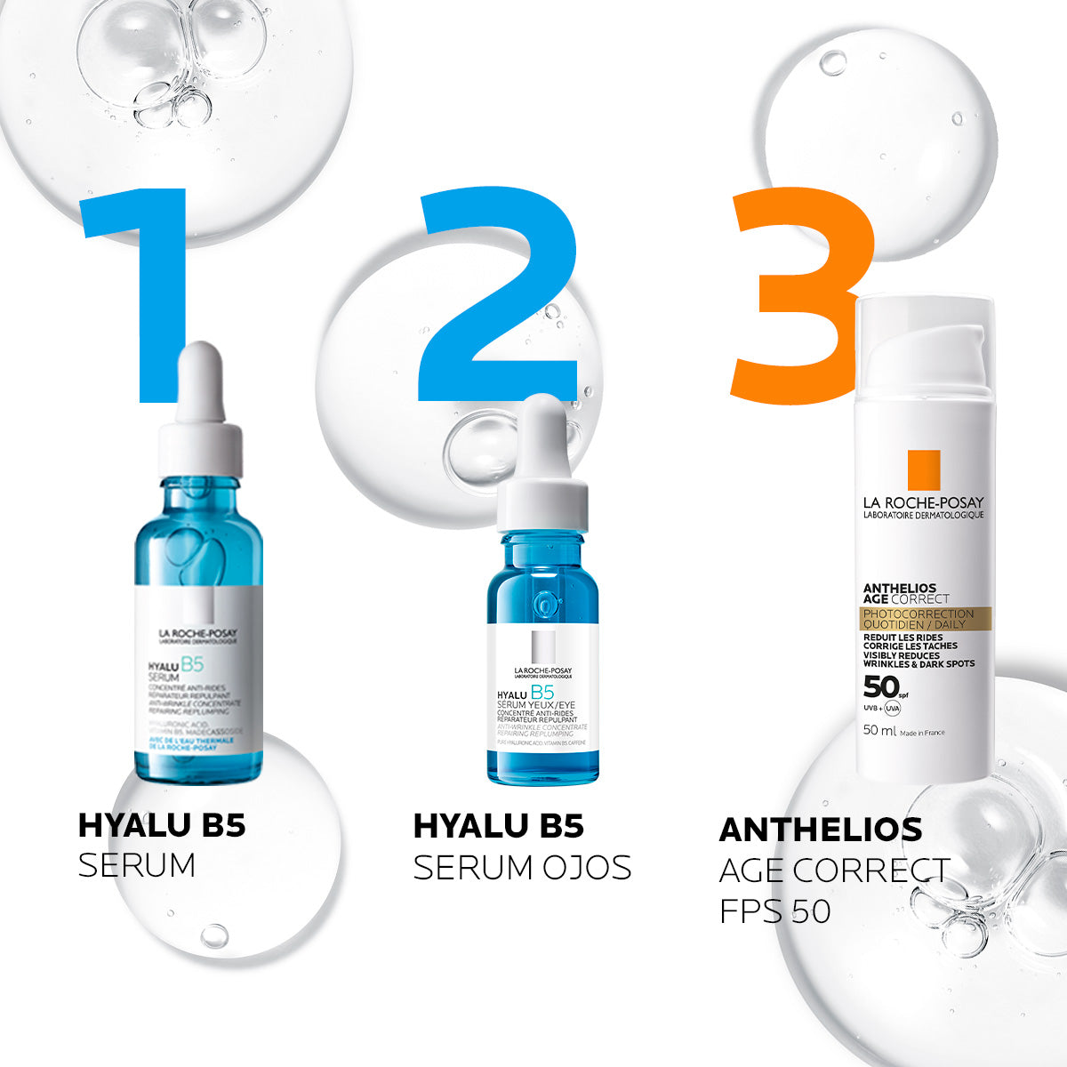 La Roche-Posay Hyalu B5 Sérum Revitalizante de Ojos Anti-arrugas e hidratante para el contorno de ojos 15 ml