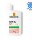 La Roche-Posay Protector Solar Anthelios UVMune 400 Oil Control Fluido con color FPS 50+ para piel mixta, grasa y con tendencia al brillo 50 ml