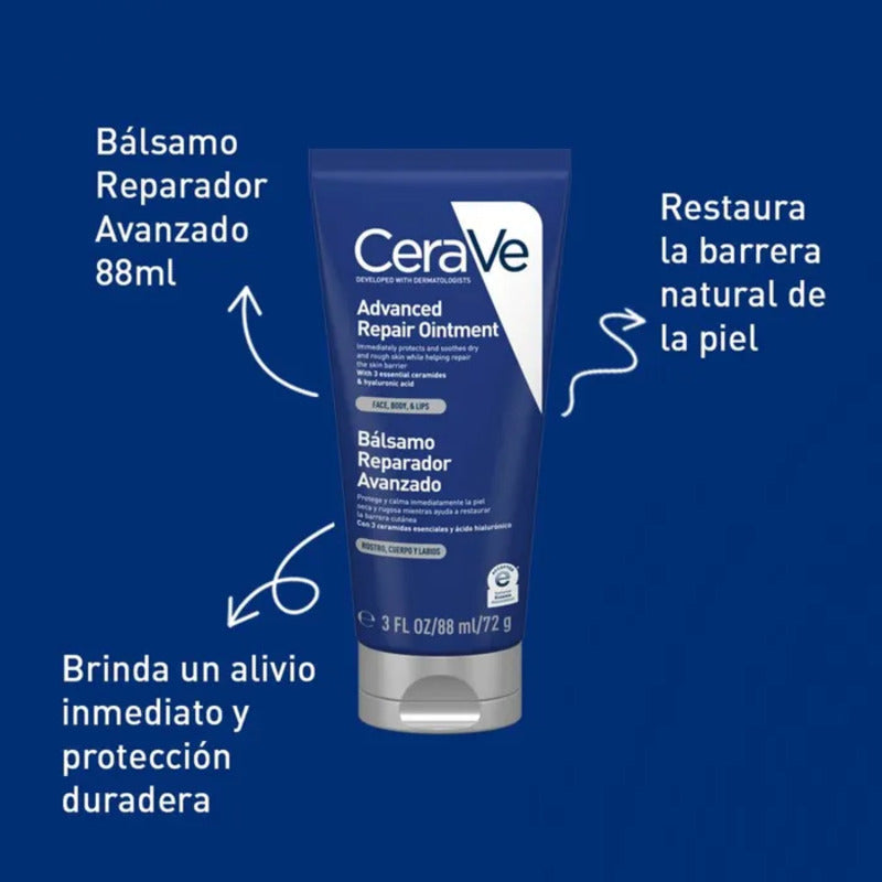 CeraVe Bálsamo reparador avanzado piel seca 88 ml