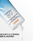 Vichy Mineral 89 Crema uv spf50+ Hidratación y antioxidante 50 ml