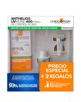 La Roche-Posay Kit Anthelios UVMune 400 Oil Control Fluido 50 Ml + Agua Micelar 50 Ml + Effaclar Duo Serum 3 Ml