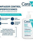 CeraVe Limpiador Control Imperfecciones con Ácido Salicílico y Niacinamida 473 ml