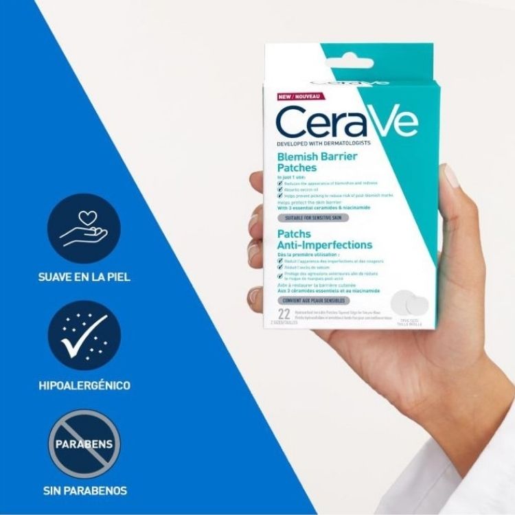 Cerave Parches Control Imperfecciones con Ácido Salicílico 22 Piezas