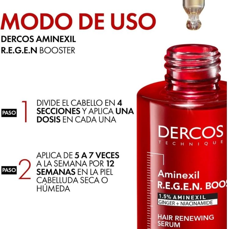 Vichy Dercos Regen Serum Fortalecedor Capilar Anticaída 50 ml