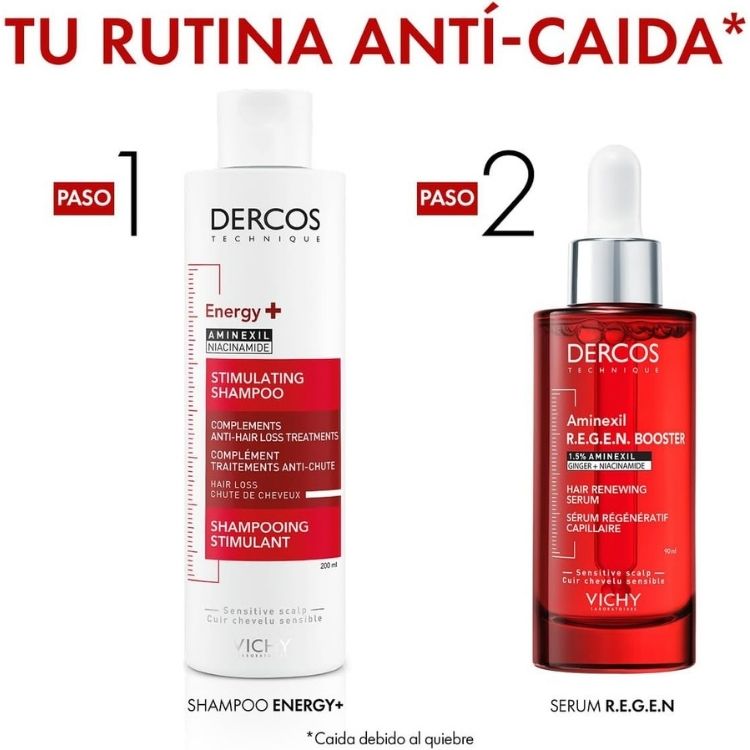 Vichy Dercos Regen Serum Fortalecedor Capilar Anticaída 50 ml