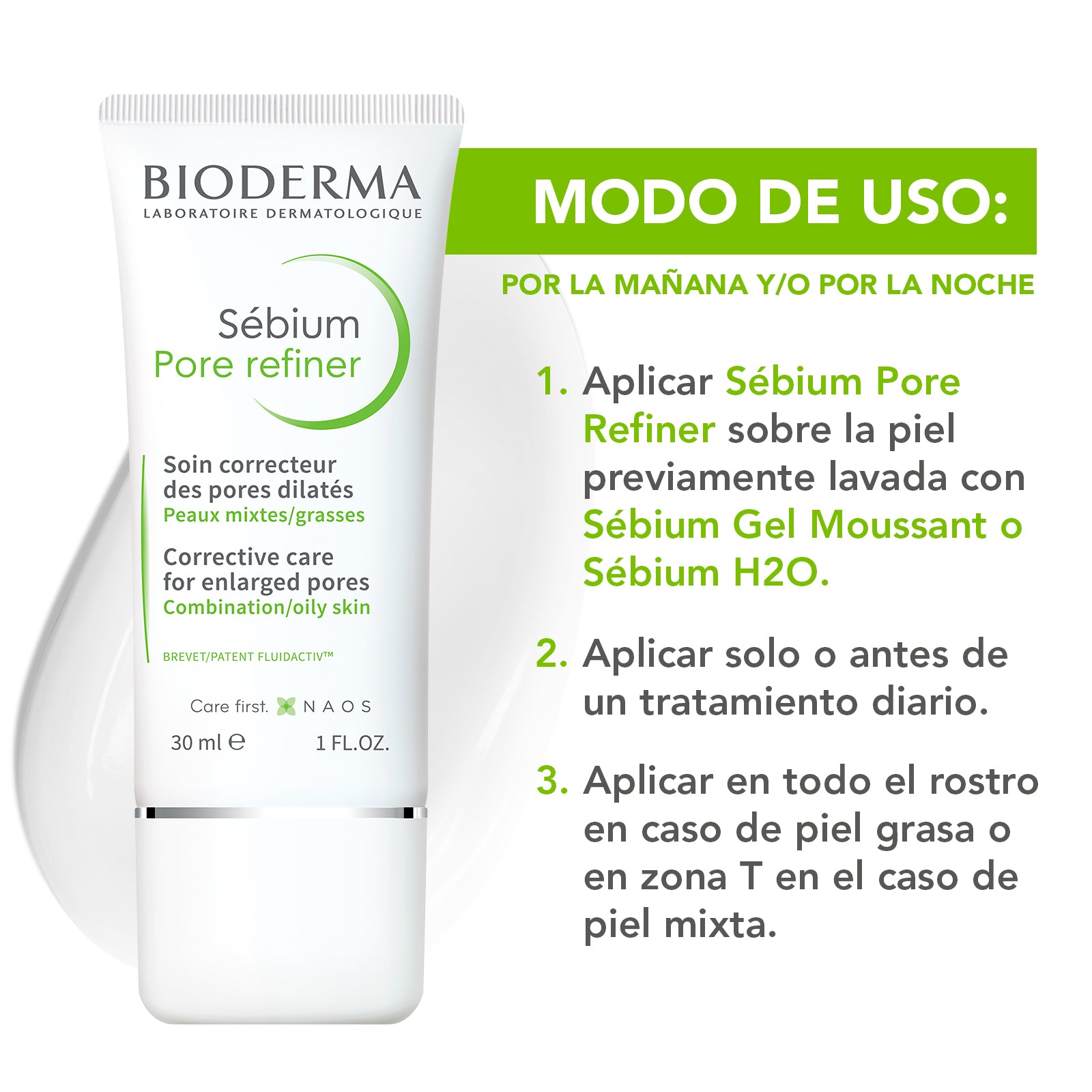 Bioderma Sébium Pore Refiner corrector de poros dilatados 30 ml