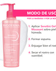 Bioderma Sensibio Gel Moussant gel micelar limpiador 200 ml