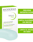 Bioderma Sébium Pain Barra limpiadora para piel mixta a grasa 100 gr