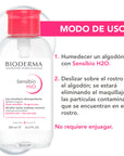 Bioderma Sensibio H2O Bomba Inversa Agua micelar desmaquillante piel sensible 500 ml