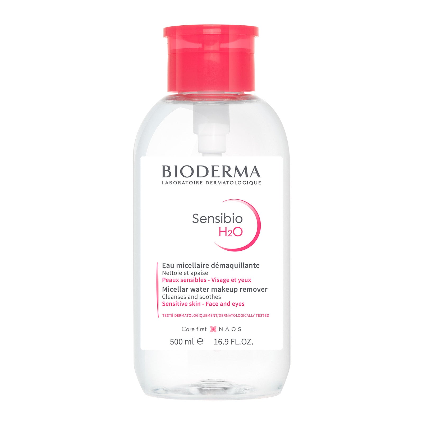 Bioderma Sensibio H2O Bomba Inversa Agua micelar desmaquillante piel sensible 500 ml