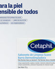 Cetaphil Barra dermolimpiadora para piel sensible 127 gr