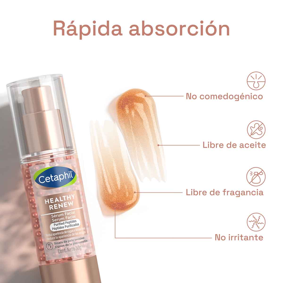 Cetaphil Healthy Renew Sérum facial antienvejecimiento 30 gr