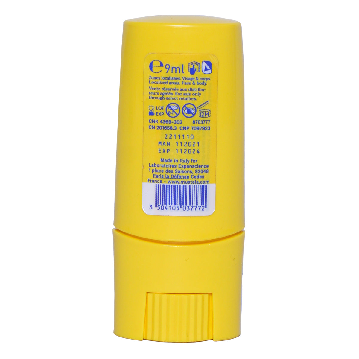 Mustela Protector Solar Stick SPF50+ 9 ml