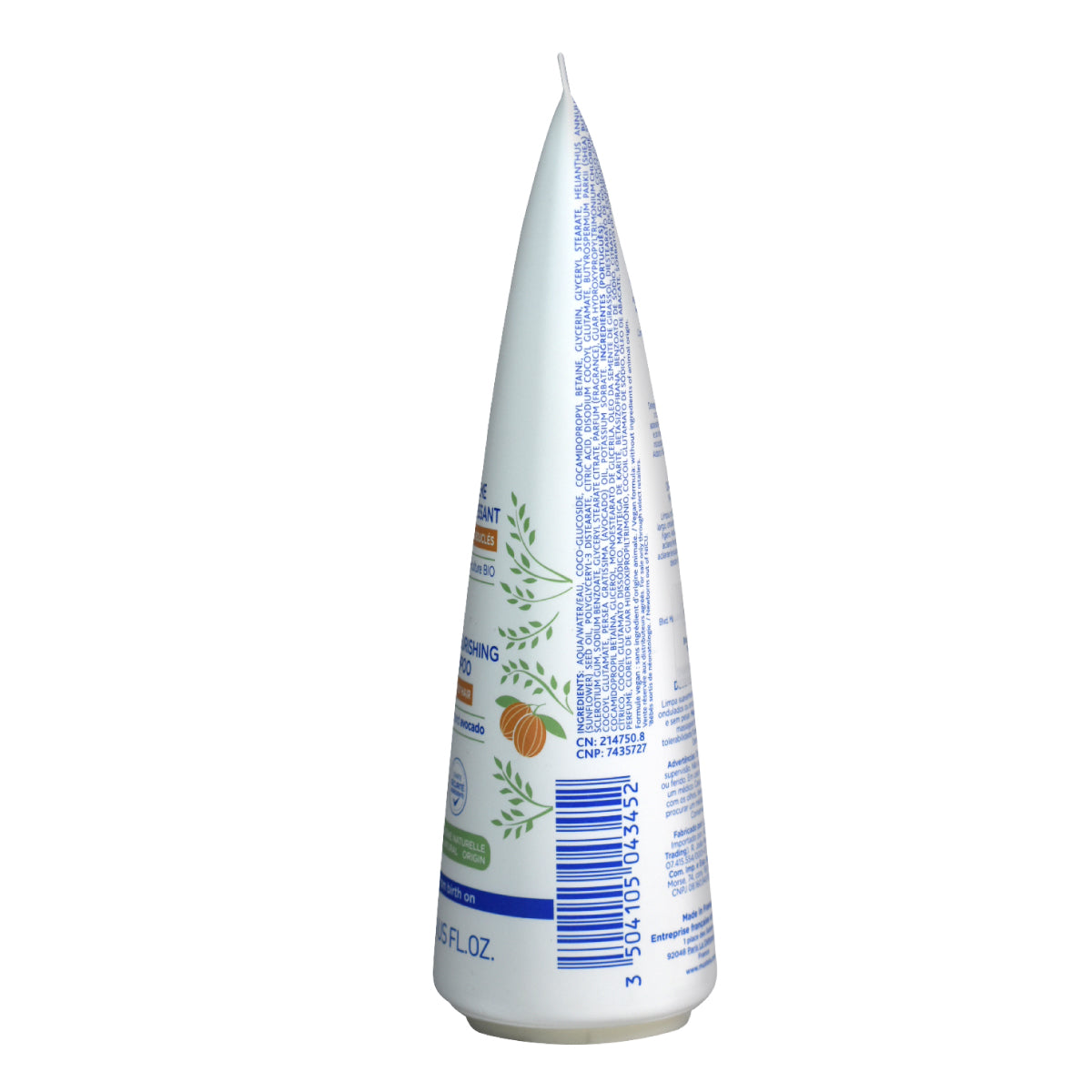 Mustela Shampoo en crema Desenredante y Nutritivo 200ml.