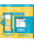 Uriage Kit Bariésun Ultrafluido SPF50+ 30ml + Eau Thermal Mascarilla 50ml