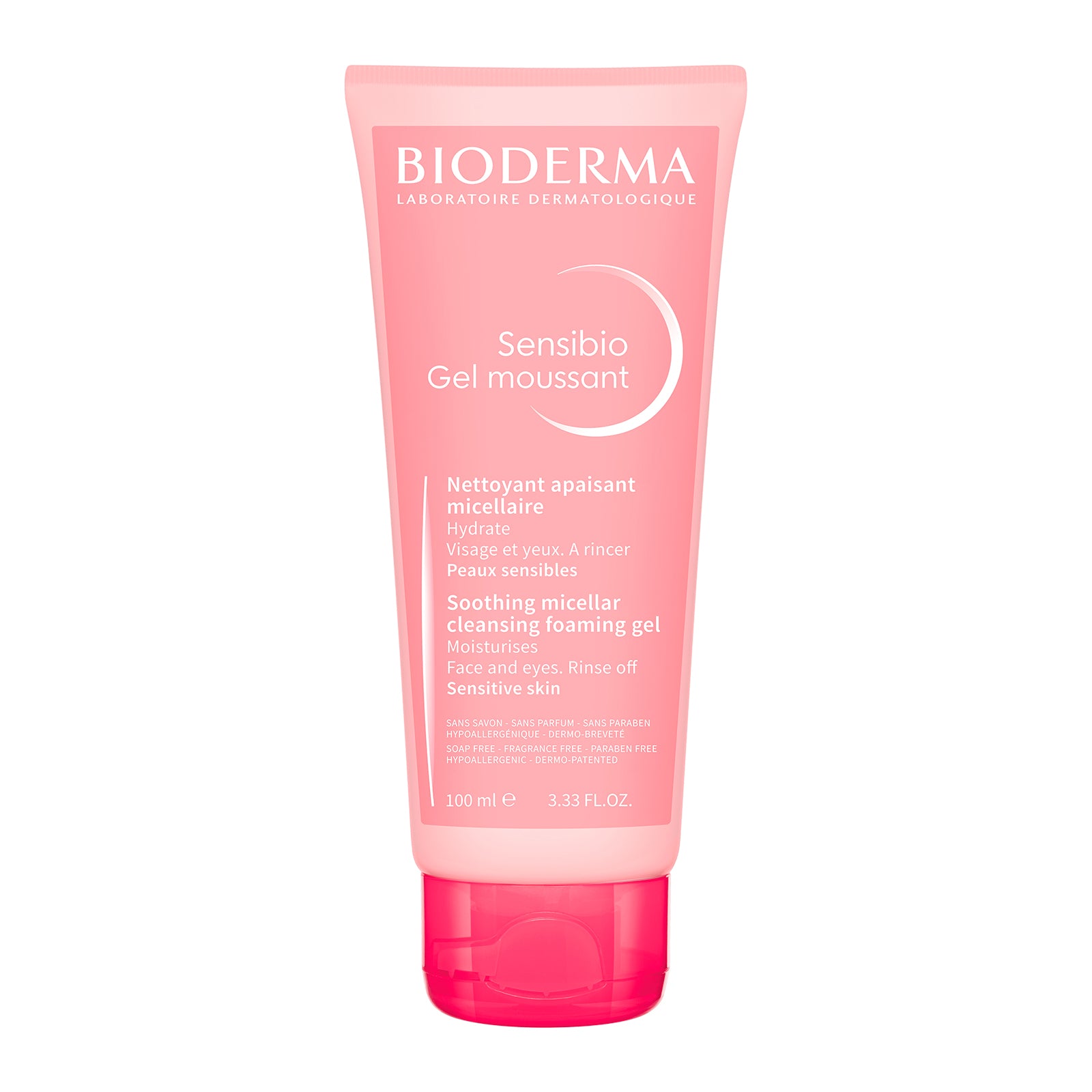 Bioderma Sensibio Gel Moussant gel micelar limpiador 100 ml