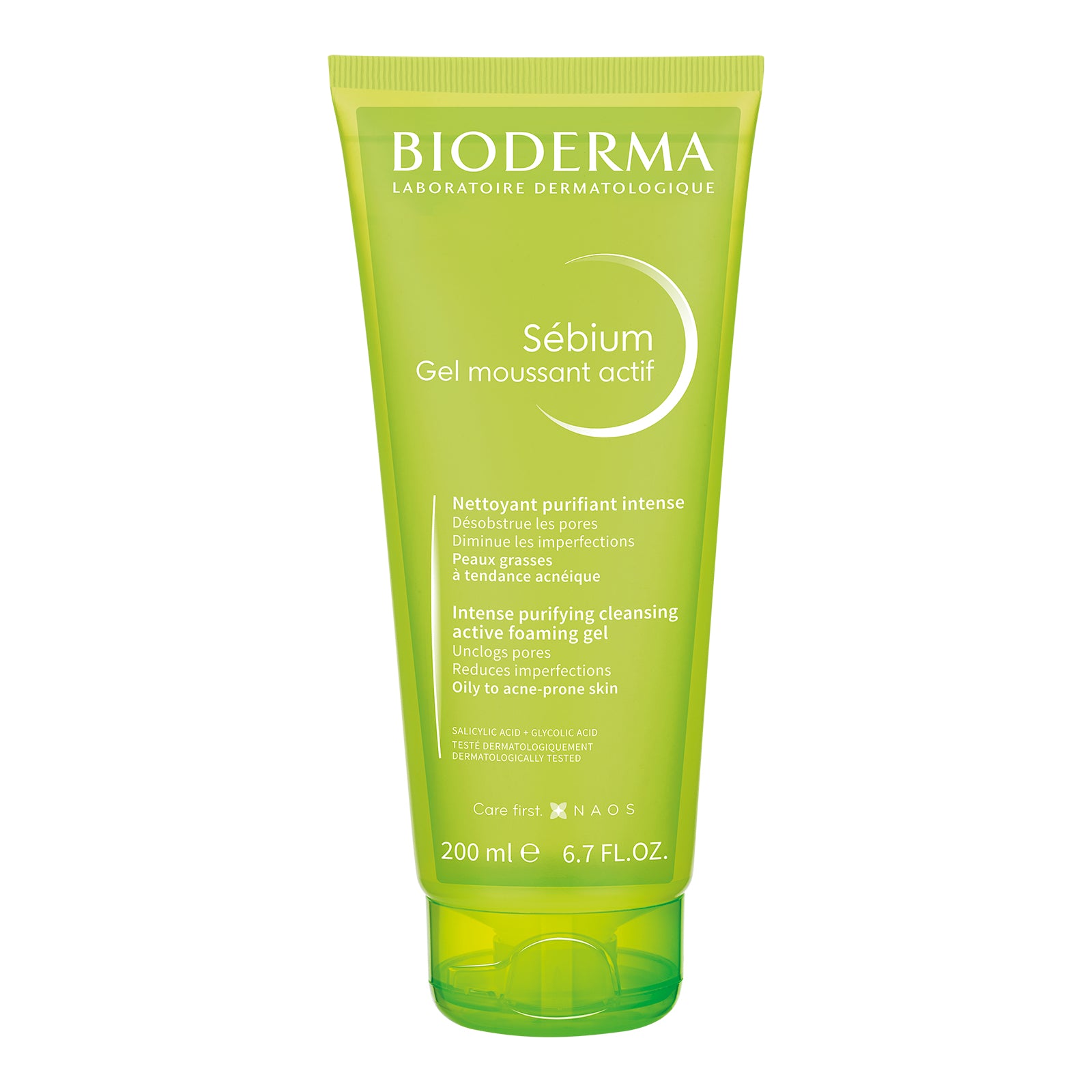Bioderma Sébium Gel Moussant Actif Limpiador activo anti-acné 200 ml