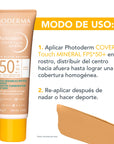 Bioderma Photoderm Cover Touch FPS50+ con color tono dorado 40 ml